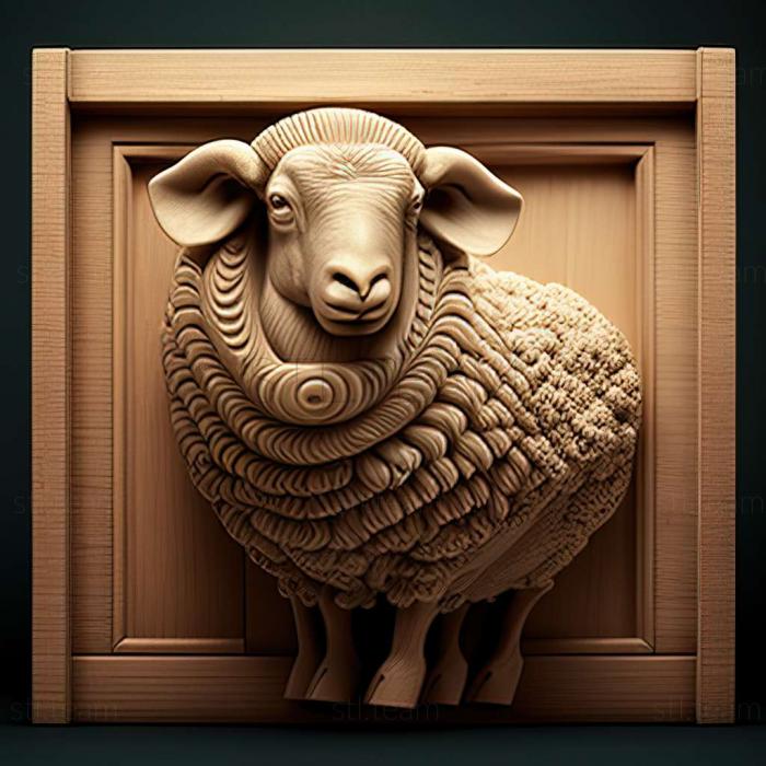 3D model sheep (STL)